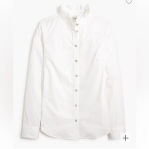 NWT JCrew Shirt w Jewel Buttons